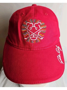 Vintage John Daly The People's Champion Hat Red Strapback Adjustable New W/ Tags